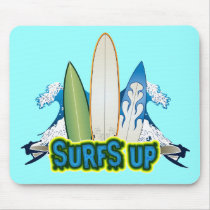 SURFS UP MOUSE PAD