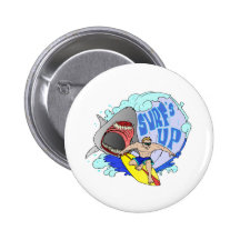 Surfs UP ! Pinback Buttons