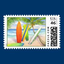 Surf's Up! stamps