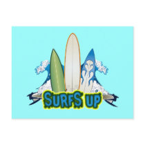 SURFS UP POSTCARD