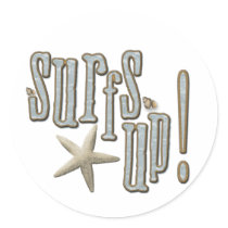 Surfs Up stickers