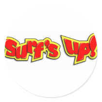 Surfs Up stickers