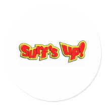 Surfs Up stickers