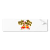 Surfs up Tops down bumper stickers