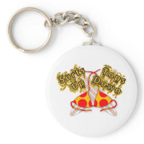 Surfs up Tops down Key Chain