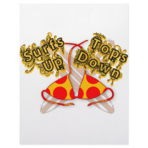 Surfs up Tops down Customized Letterhead