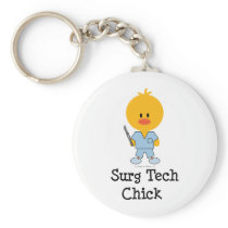 Surg Tech Chick Keychain
