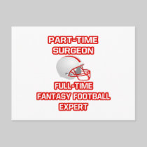 Surgeon .. Fantasy Football Expert Postcard
