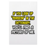 Surgeon In Dictionary...My Picture stationery
