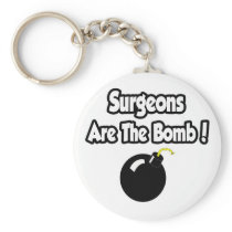 Surgeons Are The Bomb! keychains