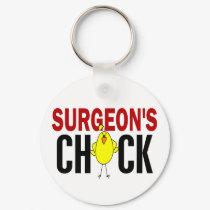 Surgeon's Chick keychains by professiongifts Surgeon's Chick keychains