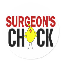 Surgeon's Chick stickers