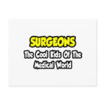 Surgeons...Cool Kids of Medical World postcards