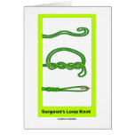 Surgeon's Loop Knot Greeting Card