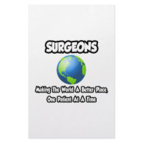 Surgeons...Making the World a Better Place Personalized Stationery