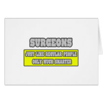 Surgeons...Much Smarter cards
