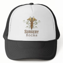 Surgery Rocks Surgeon Cap hats by MedicalTeesGifts Surgery Rocks Surgeon Cap hats
