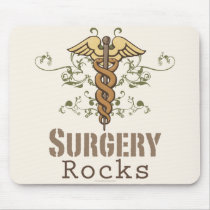 Surgery Rocks Surgeon Mousepad by MedicalTeesGifts Surgery Rocks Surgeon Mousepad