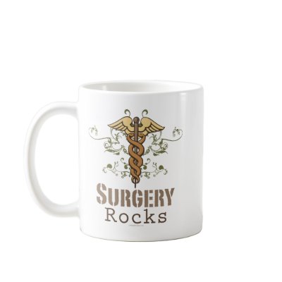 Surgery Rocks Surgeon Mug by MedicalTeesGifts