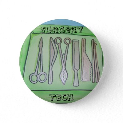 Surgery tech gifts pins