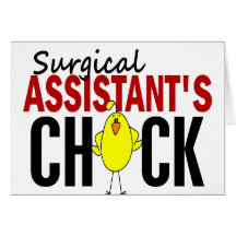 Surgical Assistant's Chick Cards