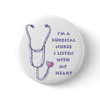 Surgical Nurse Heart Pin