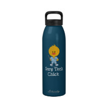 Surgical Tech Chick Water Bottle
