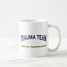 Surgical Technologist - Trauma Team (navy) Coffee Mug