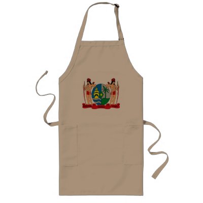 Suriname Coat of Arms Apron by FlagTshirts