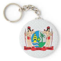 Suriname Coat of Arms detail Key Chain