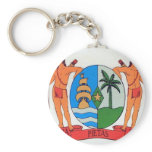 Suriname coat of arms key chains