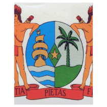Suriname coat of arms letterhead