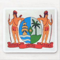 Suriname coat of arms mousepads by sergemayifuila Suriname coat of arms mousepads