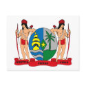 Suriname Coat of Arms Postcard