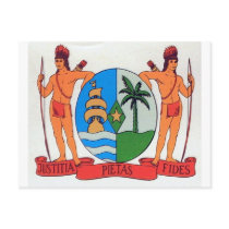 Suriname coat of arms postcards by sergemayifuila Suriname coat of arms postcards