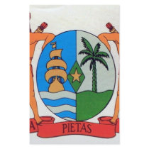 Suriname coat of arms stationery design