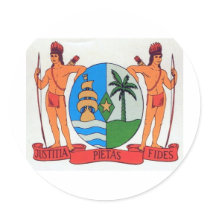 Suriname coat of arms stickers by sergemayifuila Suriname coat of arms stickers