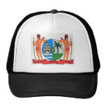 Suriname coat of arms trucker hat