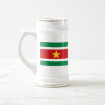 Suriname Flag and Map Mug by FlagAndMap Suriname Flag and Map Mug