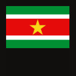 Suriname Flag Map Spaghetti Top
