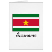 Suriname Flag Design cards by flagshirt Suriname Flag Design cards