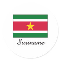 Suriname Flag Design stickers
