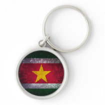 Suriname Flag Firework Keychains