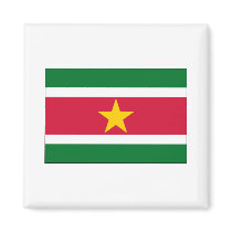 Suriname FLAG International magnets