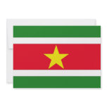 Suriname Flag Custom Invitation
