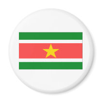 Suriname Flag magnets