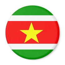 Suriname Flag magnets
