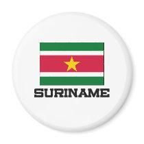 Suriname Flag magnets