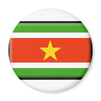Suriname Flag magnets