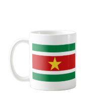 Suriname Flag ~ Map Mug